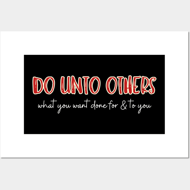 Do unto others Wall Art by Kikapu creations